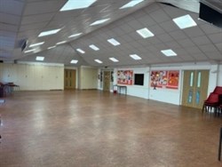Church centre internalmain hal